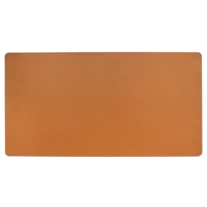Recycled Leather Desk Mat Cognac