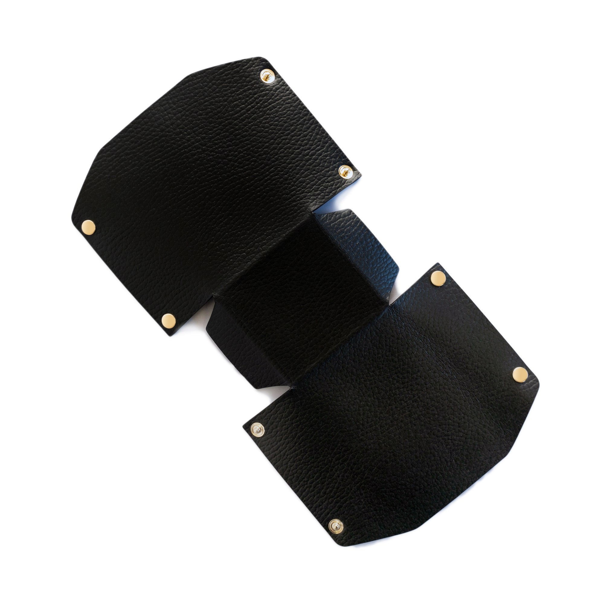 Recycled Leather Pen Pot Black