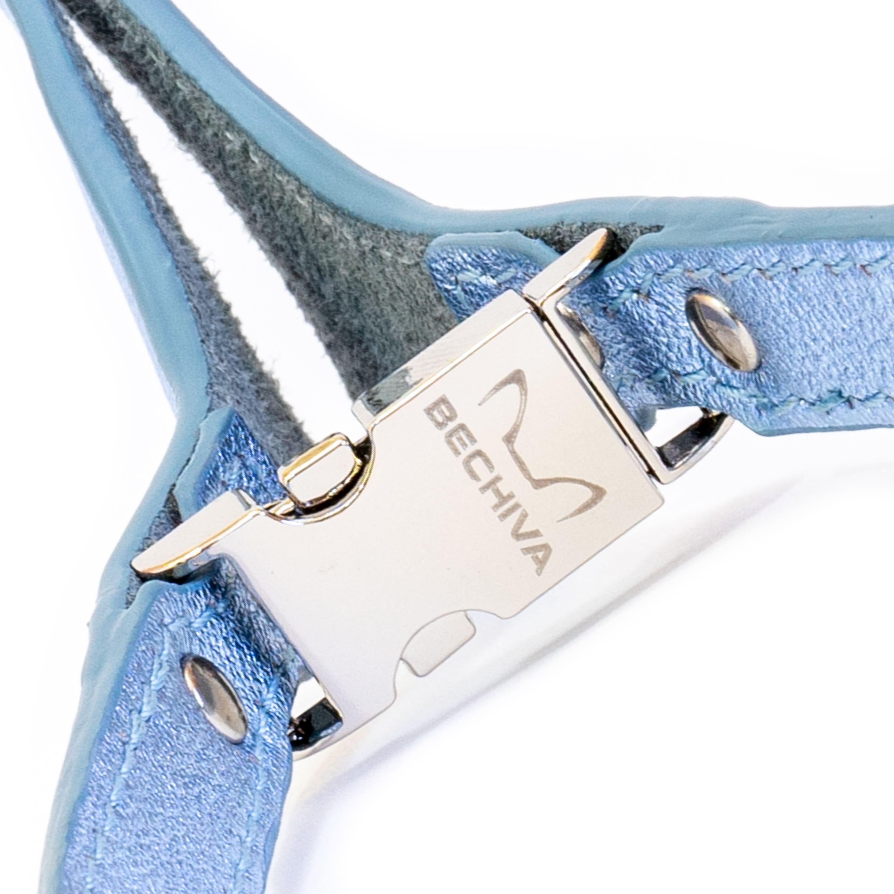 Dog Harness Tino Light Blue - Bechiva