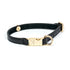 Leather Dog Collar Tino Black - Bechiva