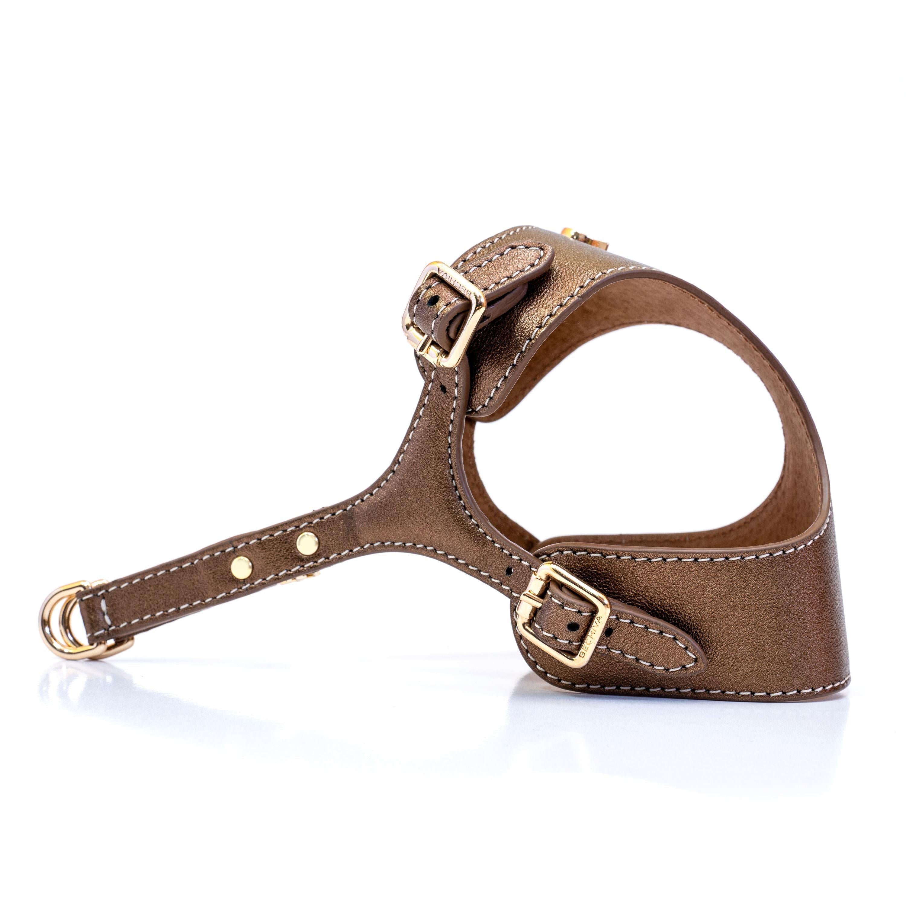 Dog Harness Tino Bronze - Bechiva