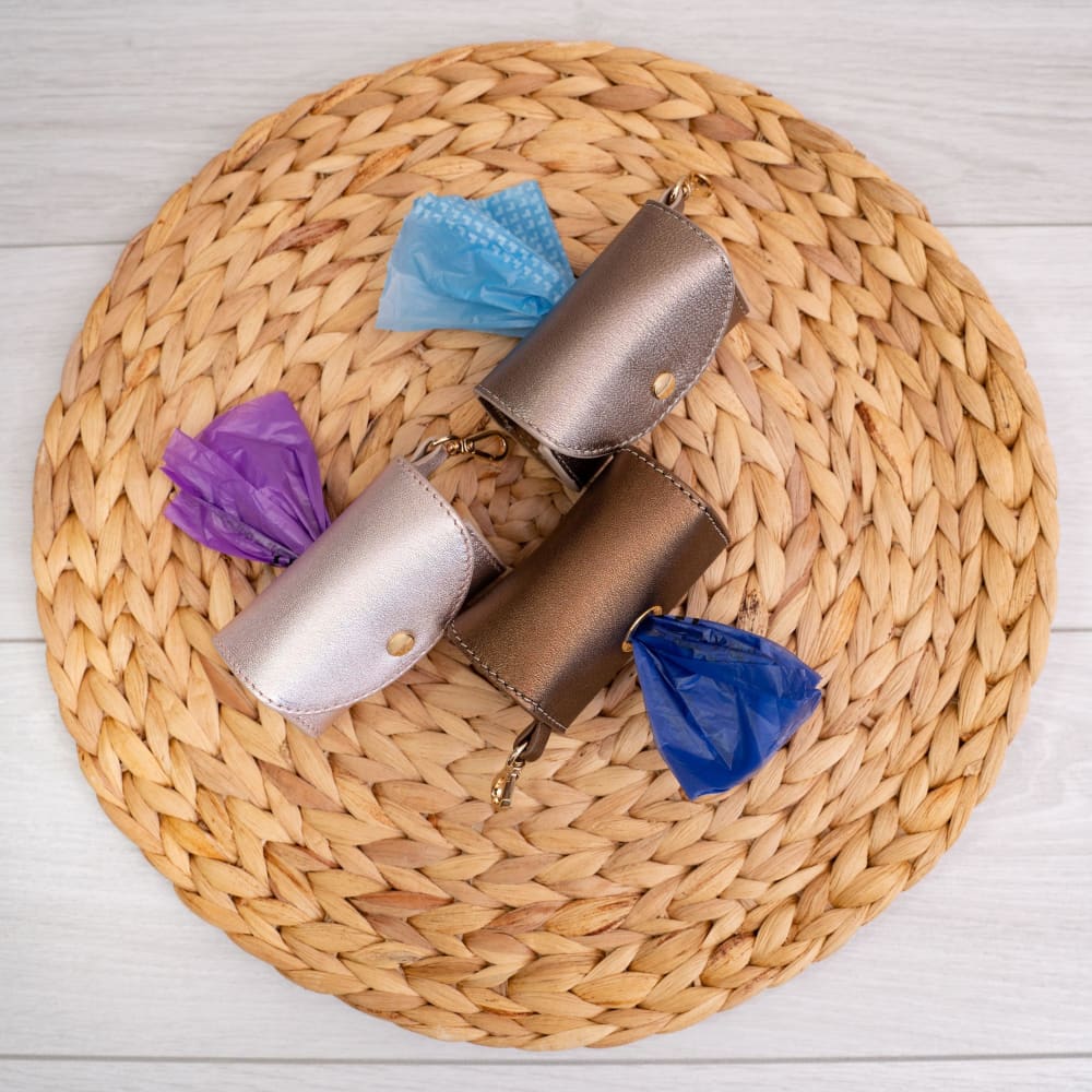 Dog Dispenser Bag Cherry Blue Pots - Bechiva
