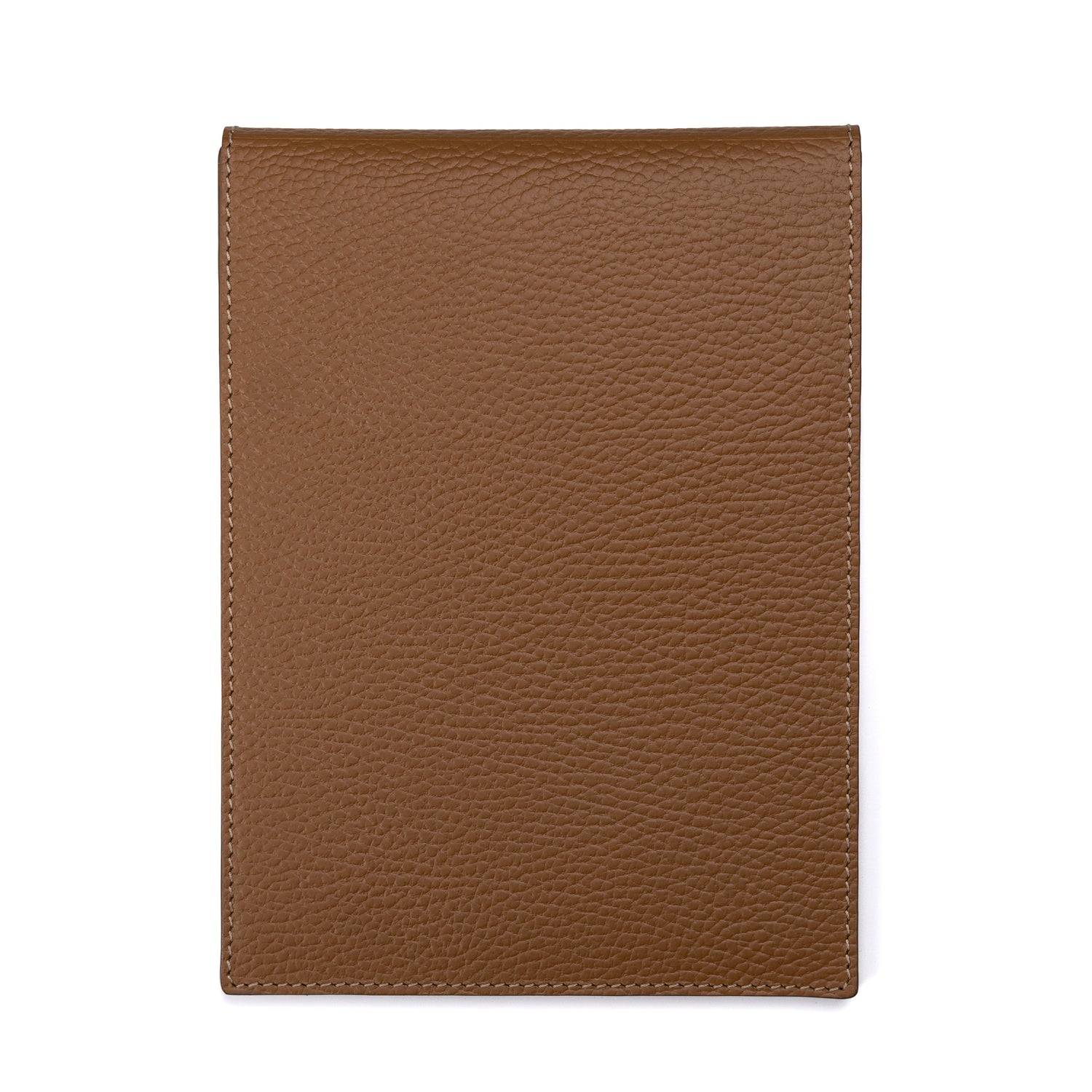 Recycled Leather Foldable Photo Frame: 4x6 Double Tabletop Display