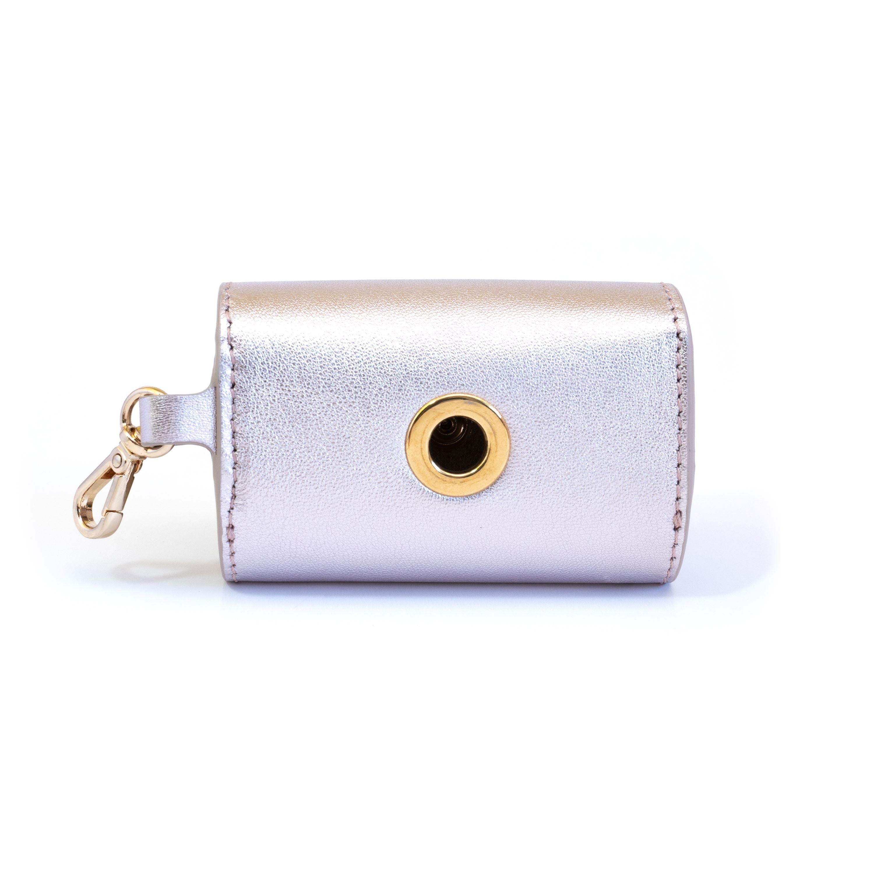 Dog Dispenser Bag Silver Rose - Bechiva