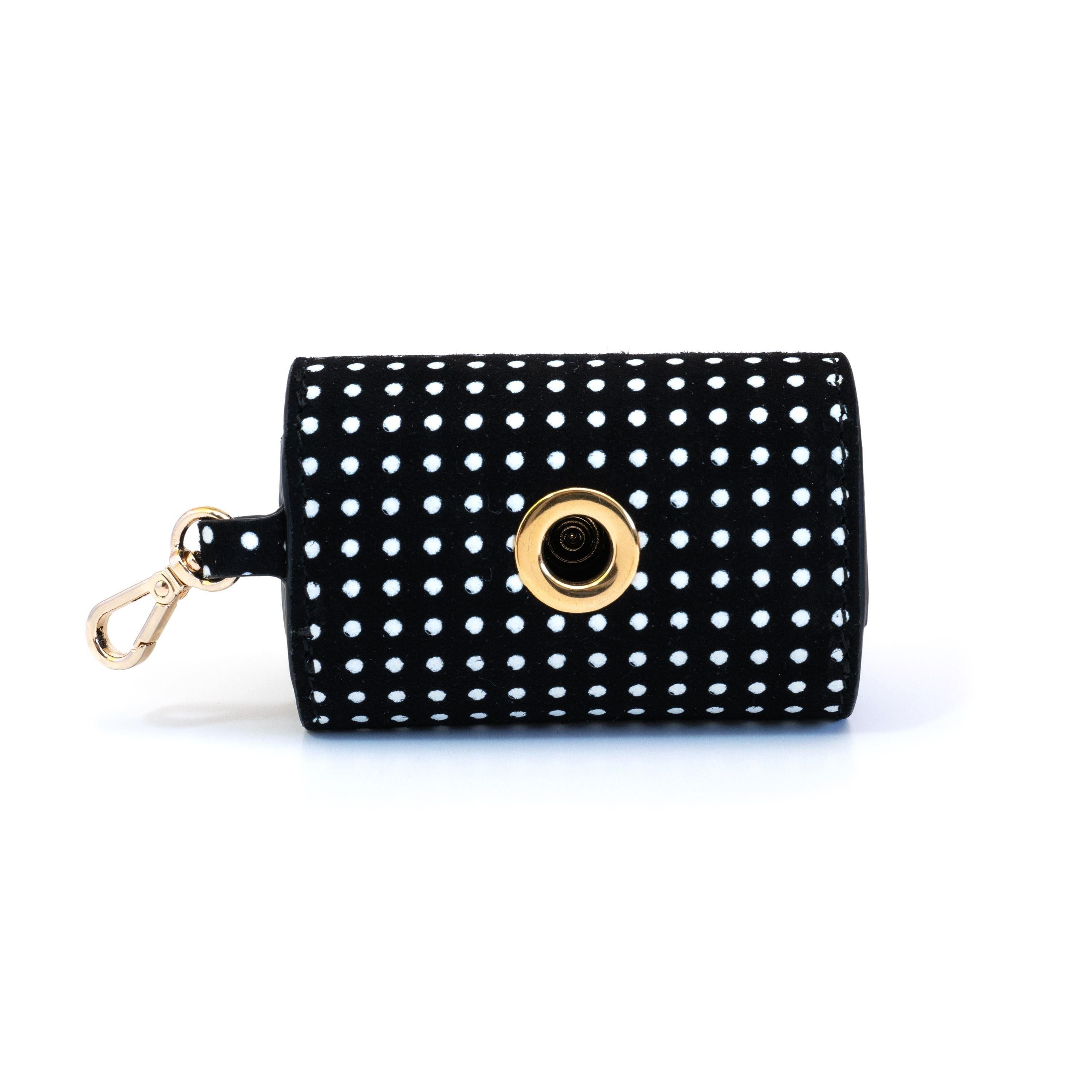 Dog Dispenser Bag Cherry Black Pots - Bechiva