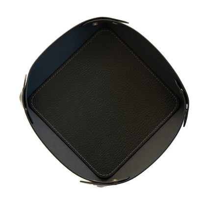 Recycled Leather Pocket Emptier Black