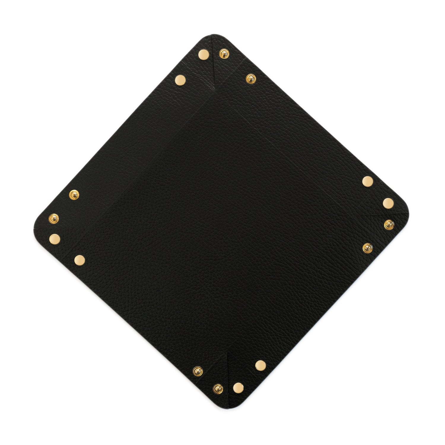 Recycled Leather Pocket Emptier Black