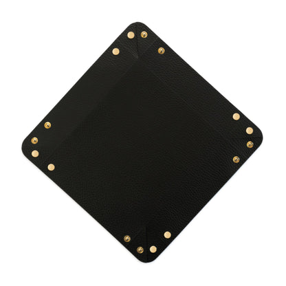 Recycled Leather Pocket Emptier Black