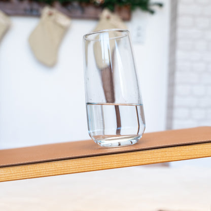 Recycled Leather Placemats Cognac 45x33