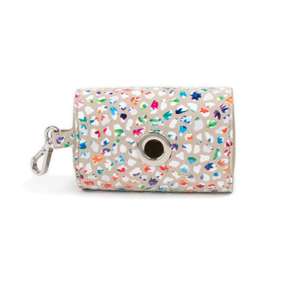 Dog Dispenser Bag Cappuccino Flower