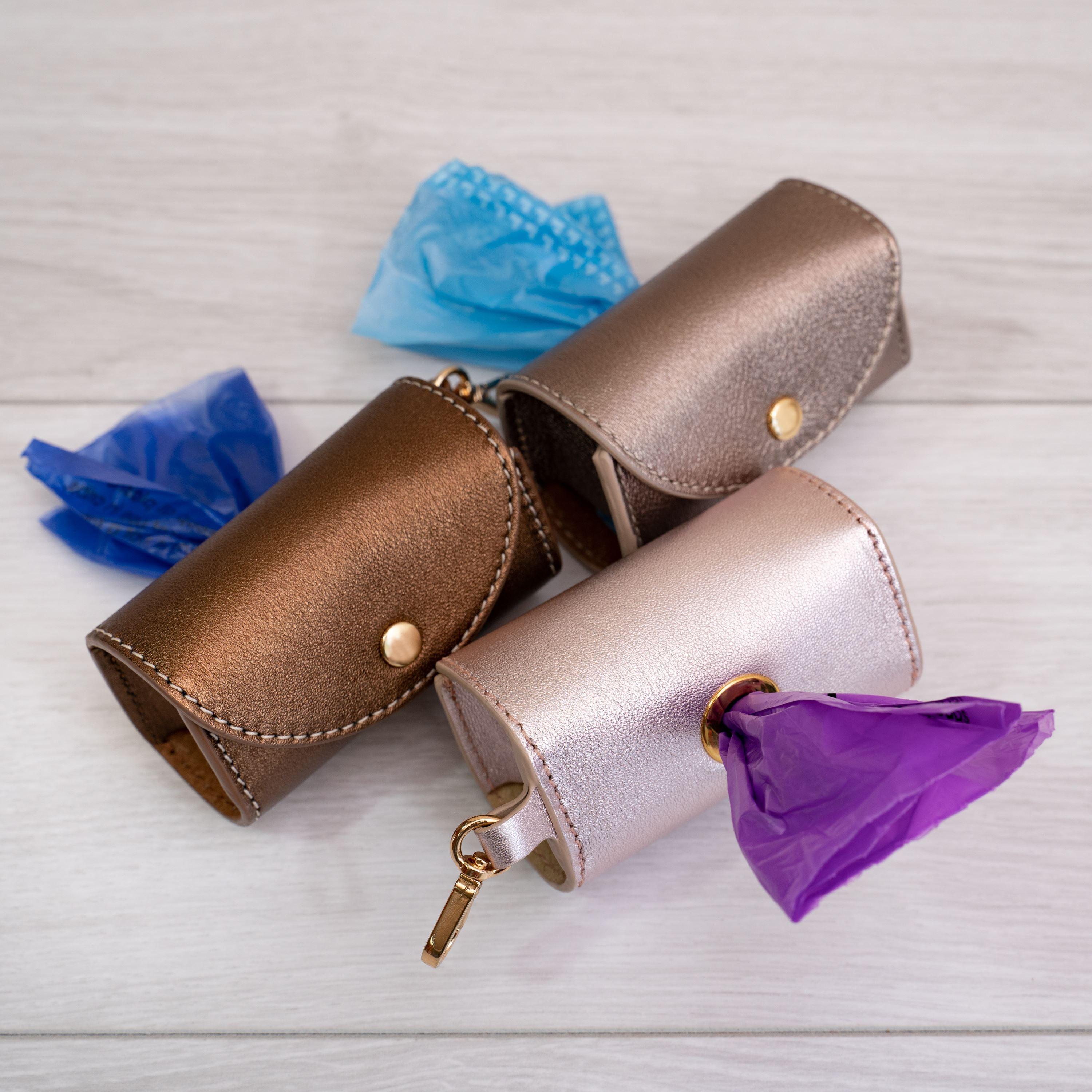 Dog Dispenser Bag Silver Rose - Bechiva